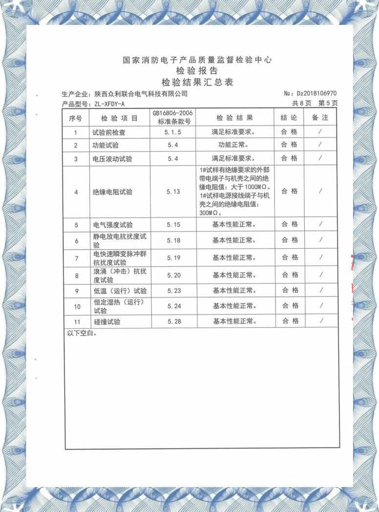 檢驗報告