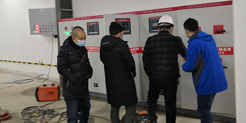 四季花城消防巡檢柜成套項目案例-眾利聯合電氣2