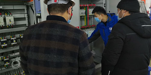 四季花城消防巡檢柜成套項目案例-眾利聯合電氣3